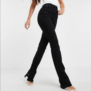 ASOS DESIGN Tall High-Rise ‘Y2K Stretch Flare Jeans
